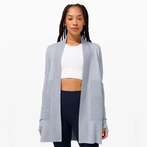 Lululemon Sit In Lotus Wrap II Heathered Core Ultra Light Grey 20830